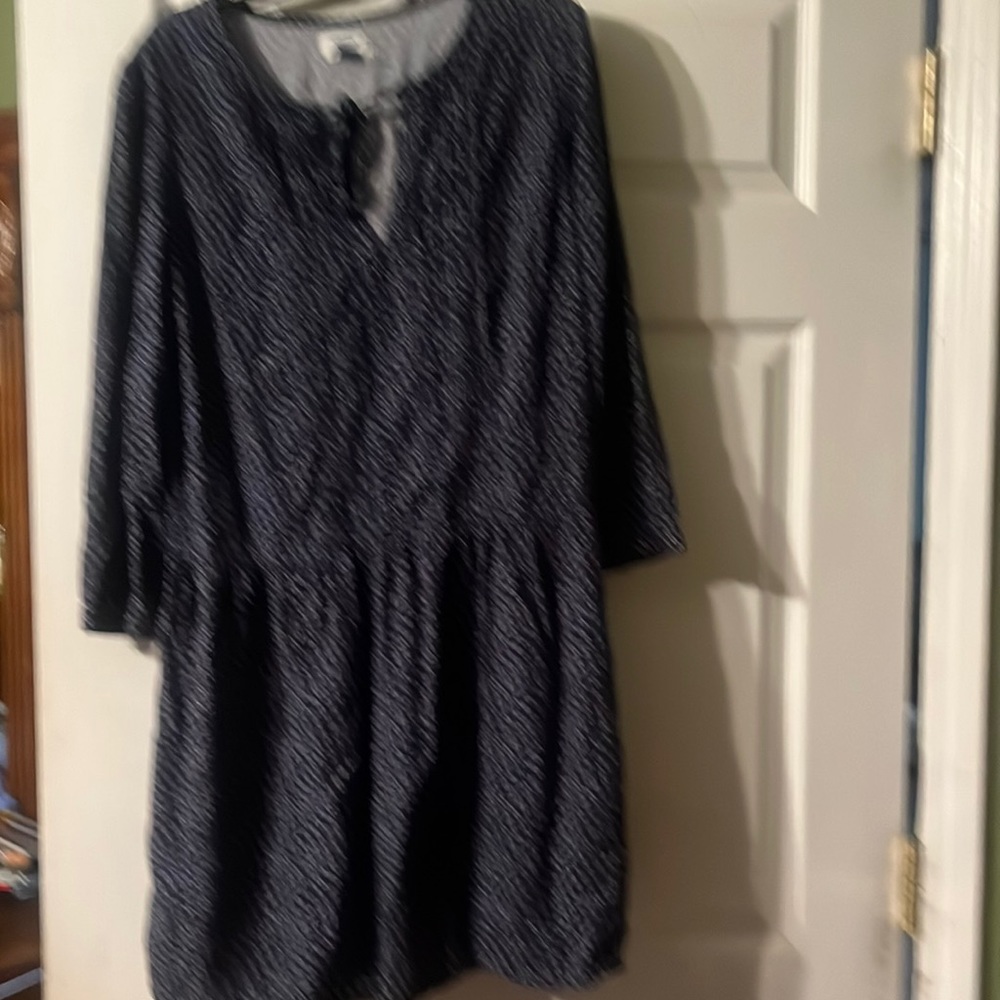 Old navy blue dress